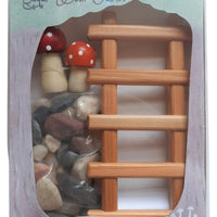 Wood Fairy Garden Accessory Kit