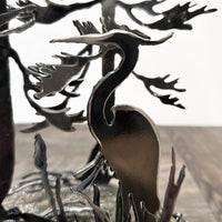 Double Windswept with Heron
