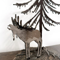 Jack Pine with Moose