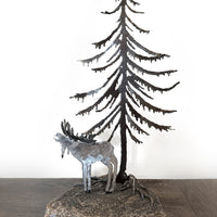 Jack Pine with Moose