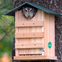 Cedar Screech Owl Nesting Box