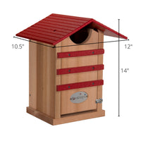 Cedar Screech Owl Nesting Box