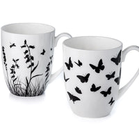Meadow Silhouette, Mug Pair