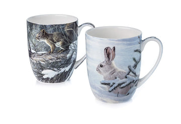 Bateman Woodland Animals, Mug Pair