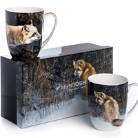 Bateman Foxes, Mug Pair
