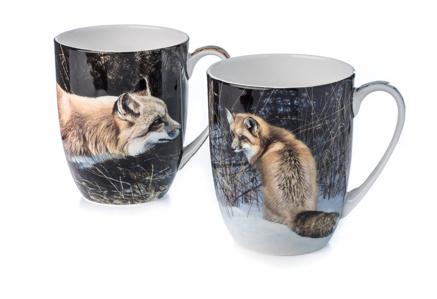 Bateman Foxes, Mug Pair