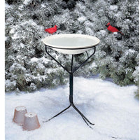 Heated Bird Bath with Stand