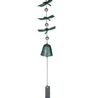 Habitats Dragonfly Windbell, Verdigris