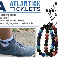 AtlanTick® Lava Bead Bracelet Ticklets