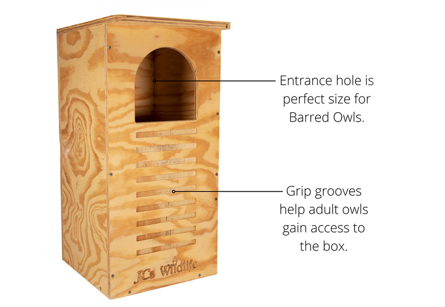 Barred Owl Nesting Box