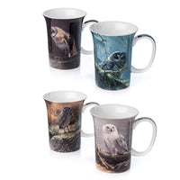 Bateman Owls, Set of 4 Mugs