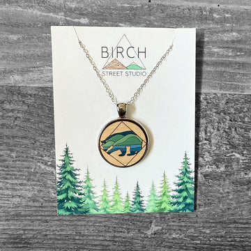 Mountain Bear Necklace