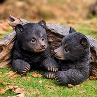 Hiding Bear Cubs