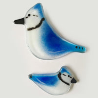 Hanging Blue Jay Ornament