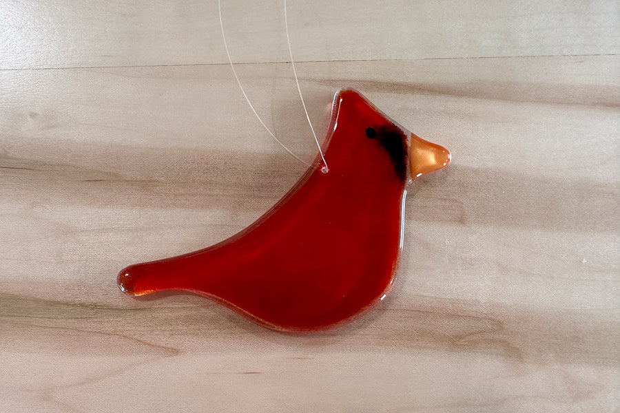 Male Cardinal Ornament