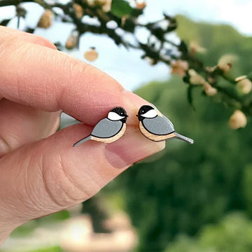 Chickadee Stud Earrings