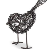 Curly Woven Standing Bird