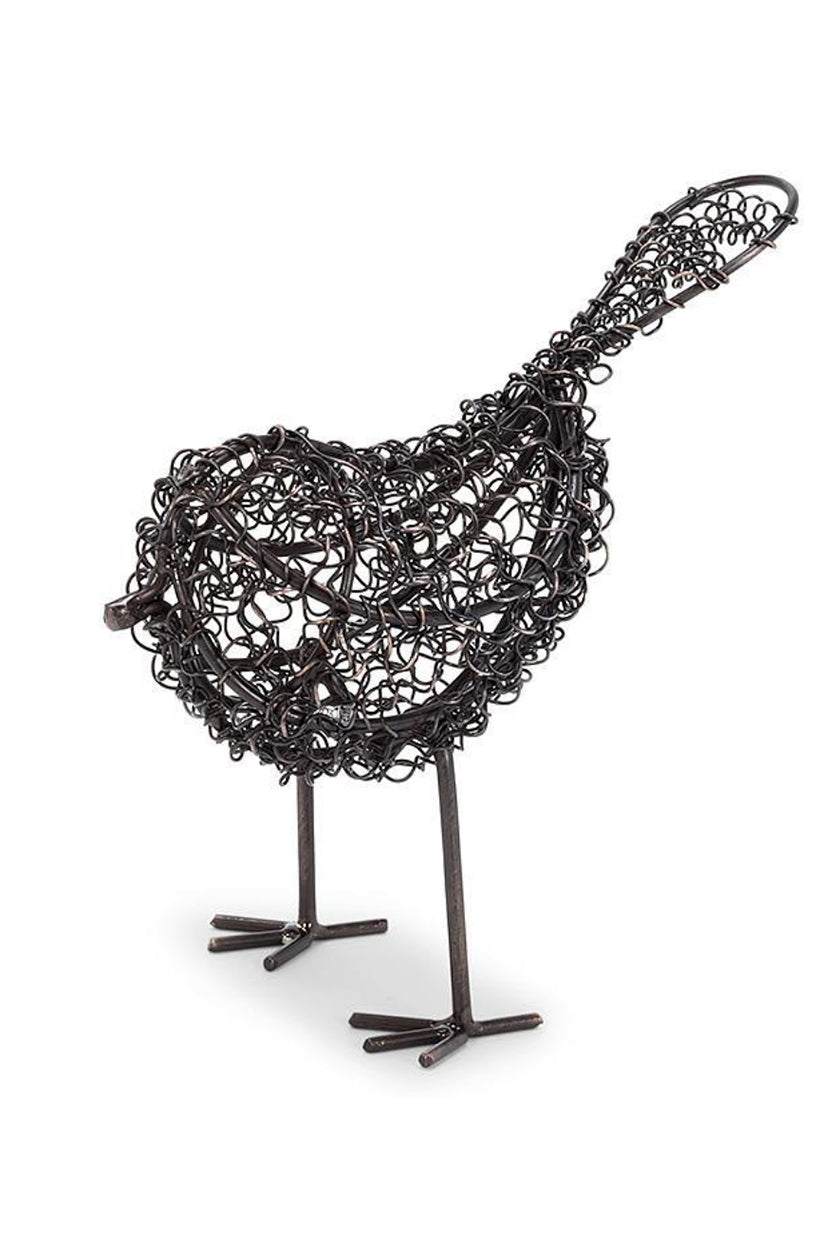 Curly Woven Standing Bird