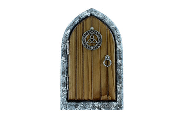 Celtic Castle Fairy Door