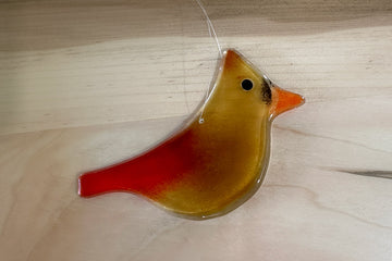 Female Cardinal Ornament