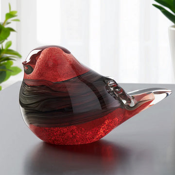 Glass Bird - Red/Black