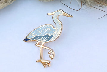 Great Blue Heron Pin
