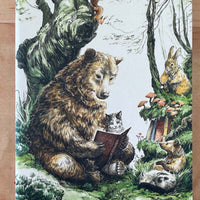 Little Bear Reading Softback Notebook