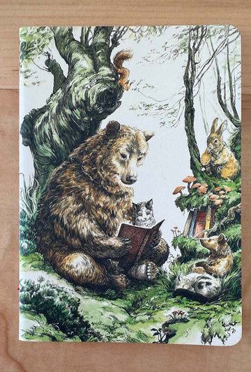 Little Bear Reading Softback Notebook