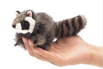 Mini Raccoon Finger Puppet