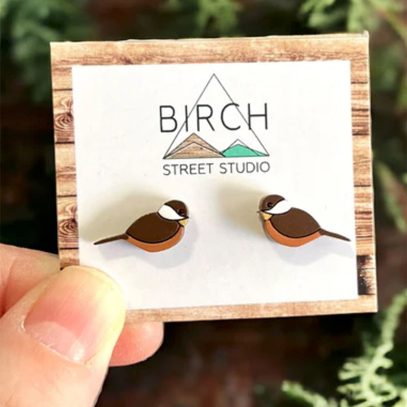 Robin Stud Earrings
