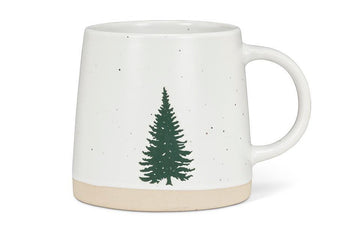 Wide Base Mug with Single Tree